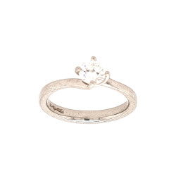 Pre Owned Platinum Diamond Solitaire Ring ZM284