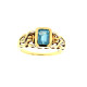 Pre Owned 9ct Blue Topaz Ring ZT866