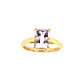 Pre Owned 9ct Amethyst Ring Zt878